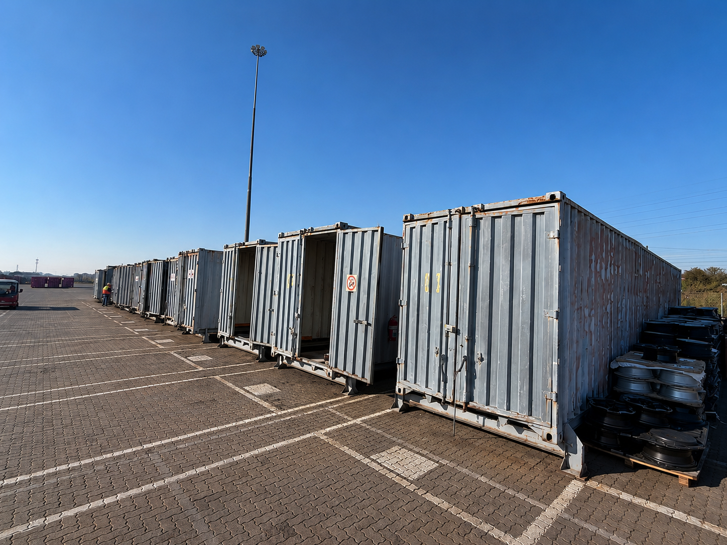 CONTAINERS, STILLAGES, TROLLEYS & INDUSTRIAL HEAVY EQUIPMENT - ROSSLYN (NSA1847-06-26)